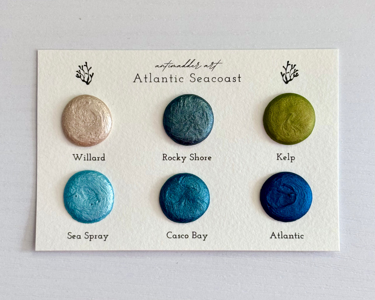Atlantic Seacoast - Dot Card