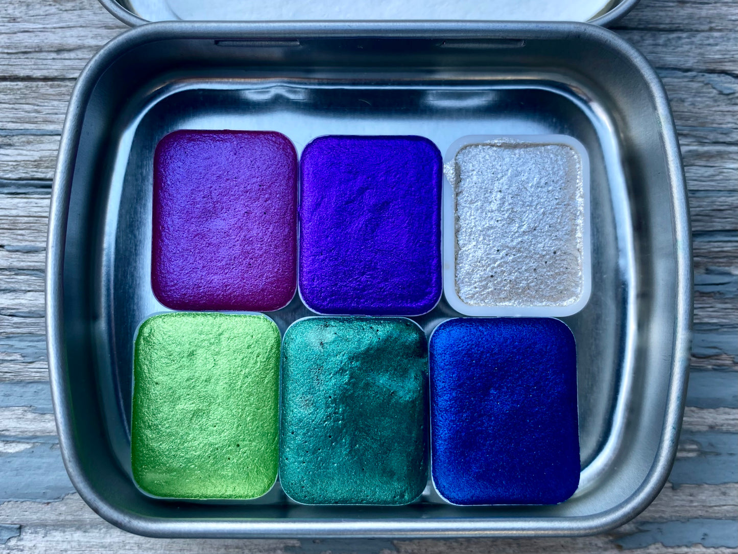 Aurora Lights - Set of 6 Watercolors