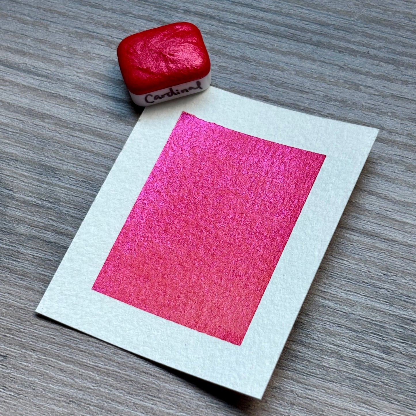 Cardinal - Mica Watercolor Paint