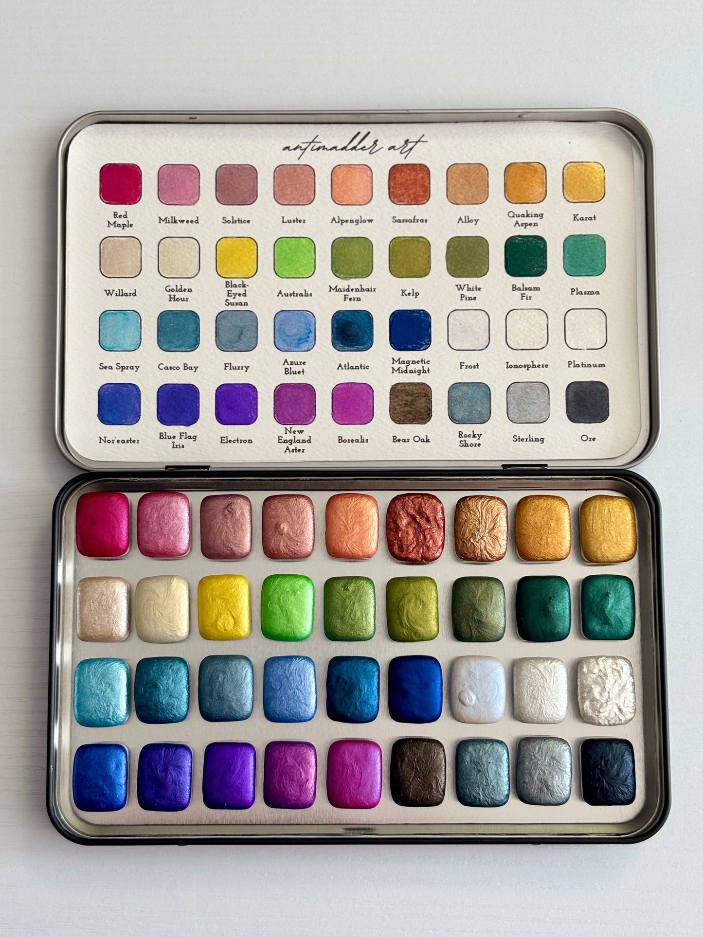 The Complete Set - 36 Quarter Pans