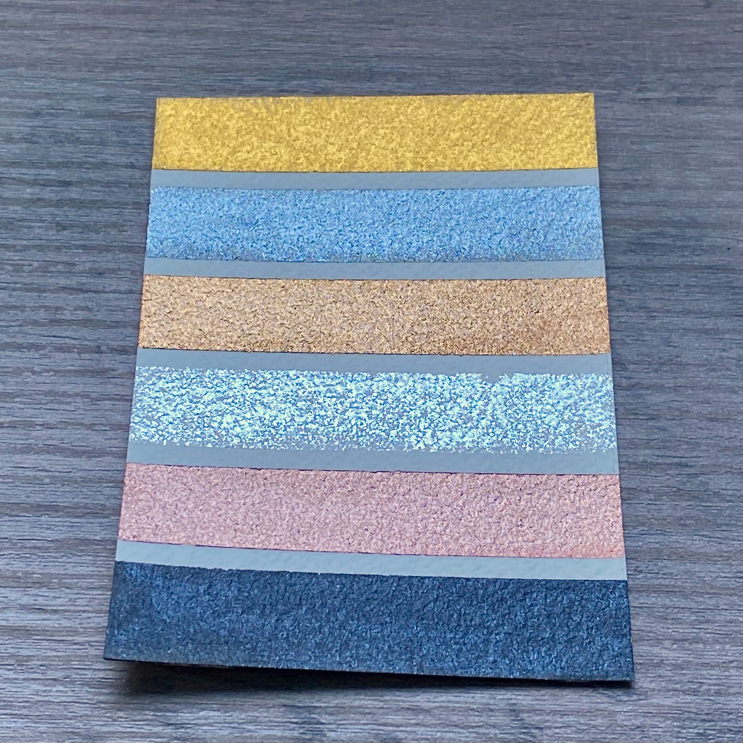 Mixed Metals - Dot Card