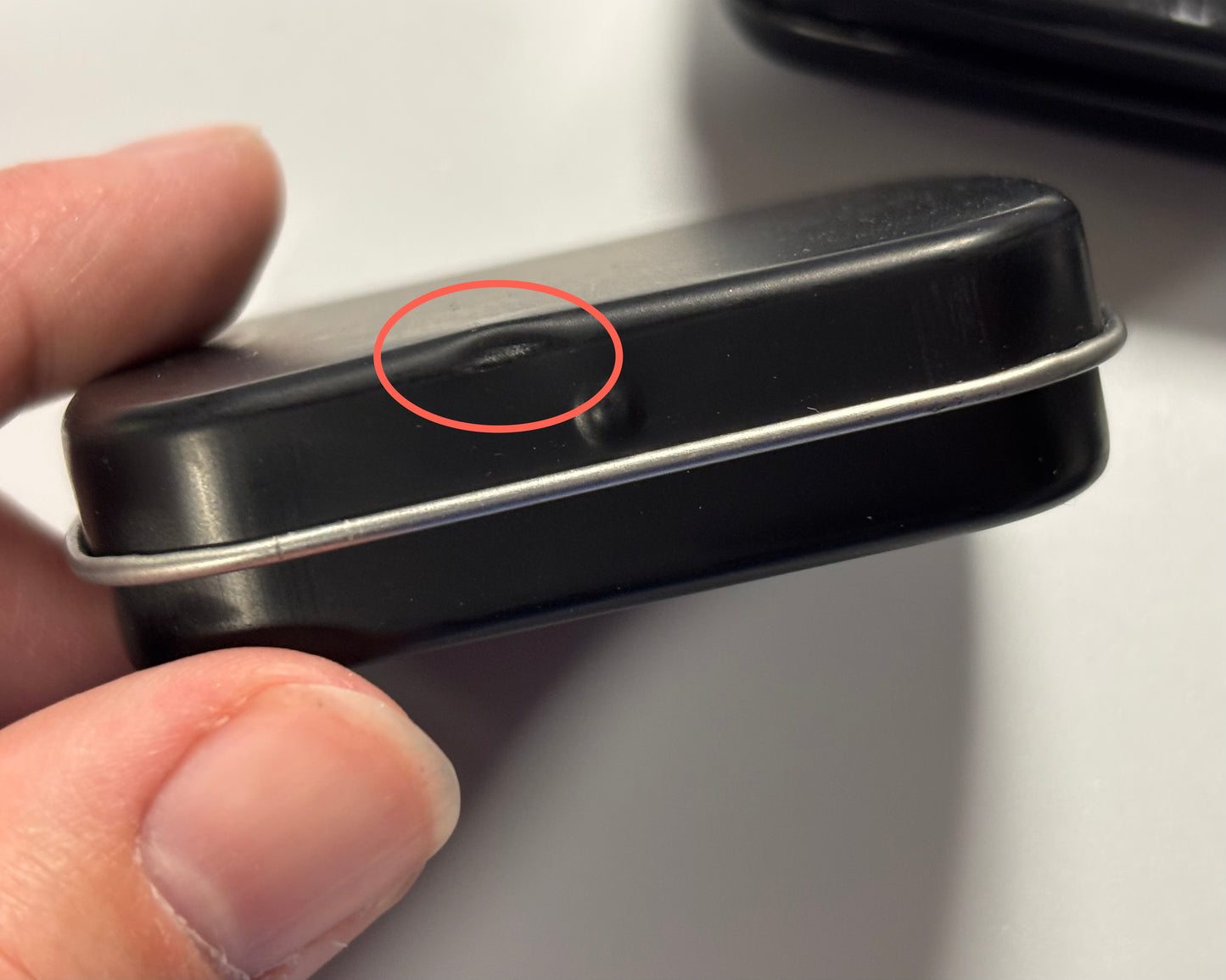 Seconds - Metal Hinged Tin