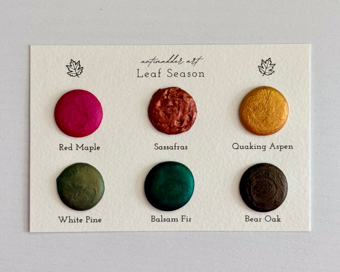 Leaf Season - Dot Card