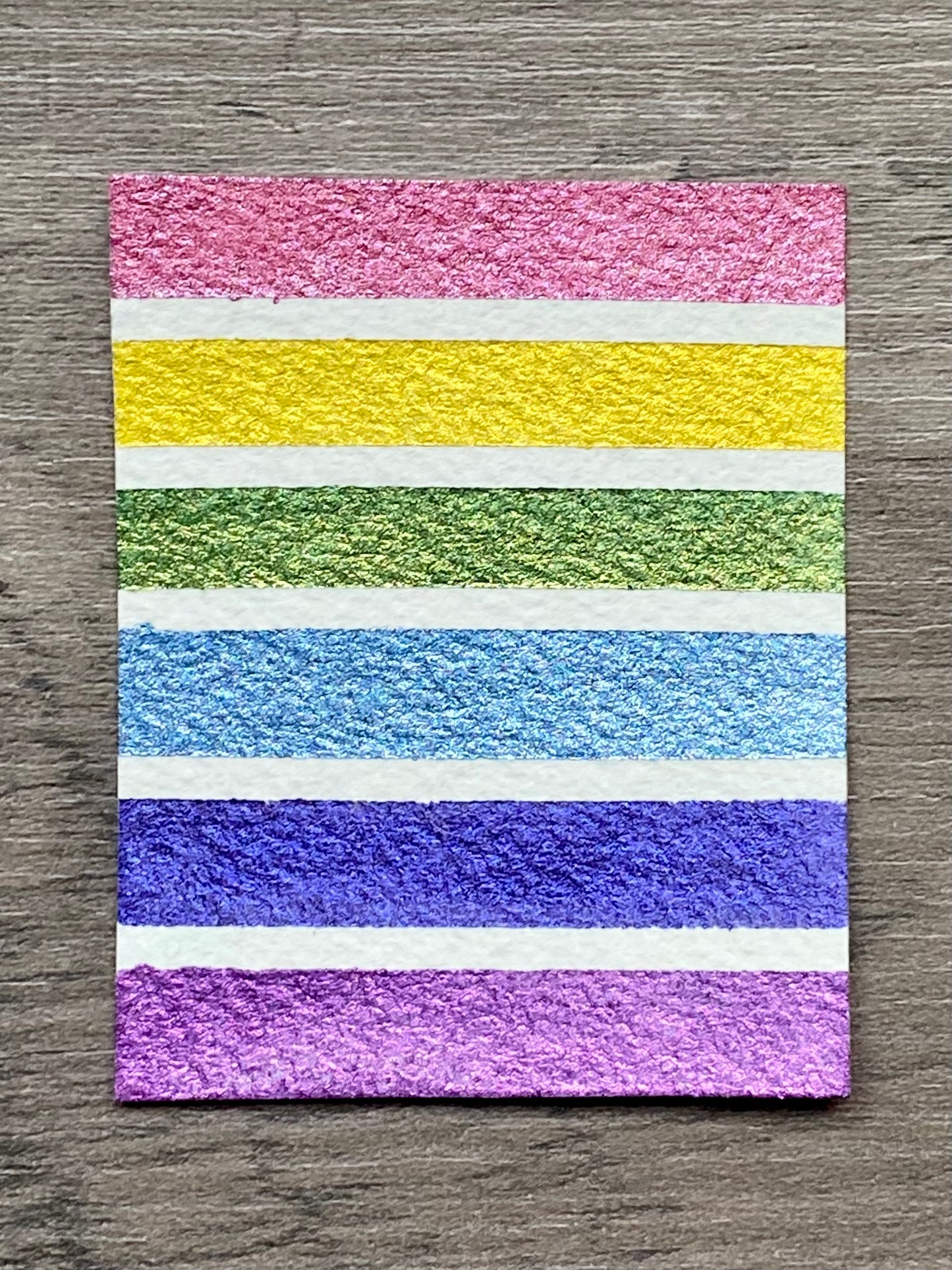 New England Flora Dot Card