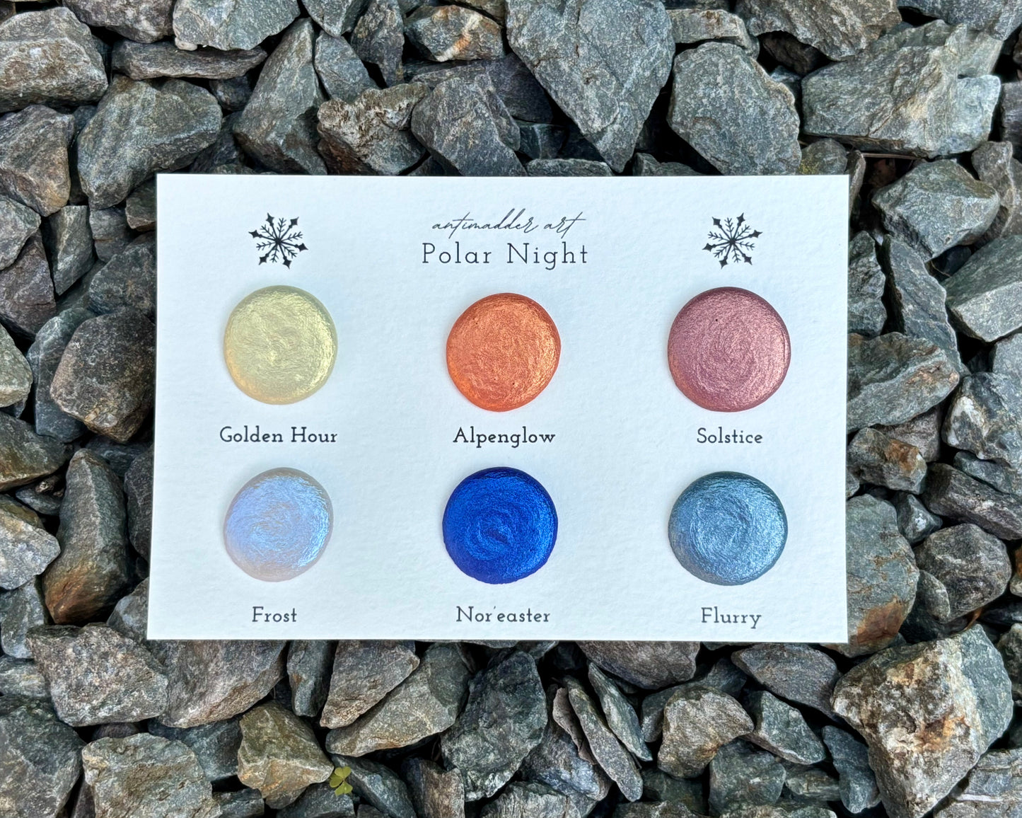Polar Night - Dot Card