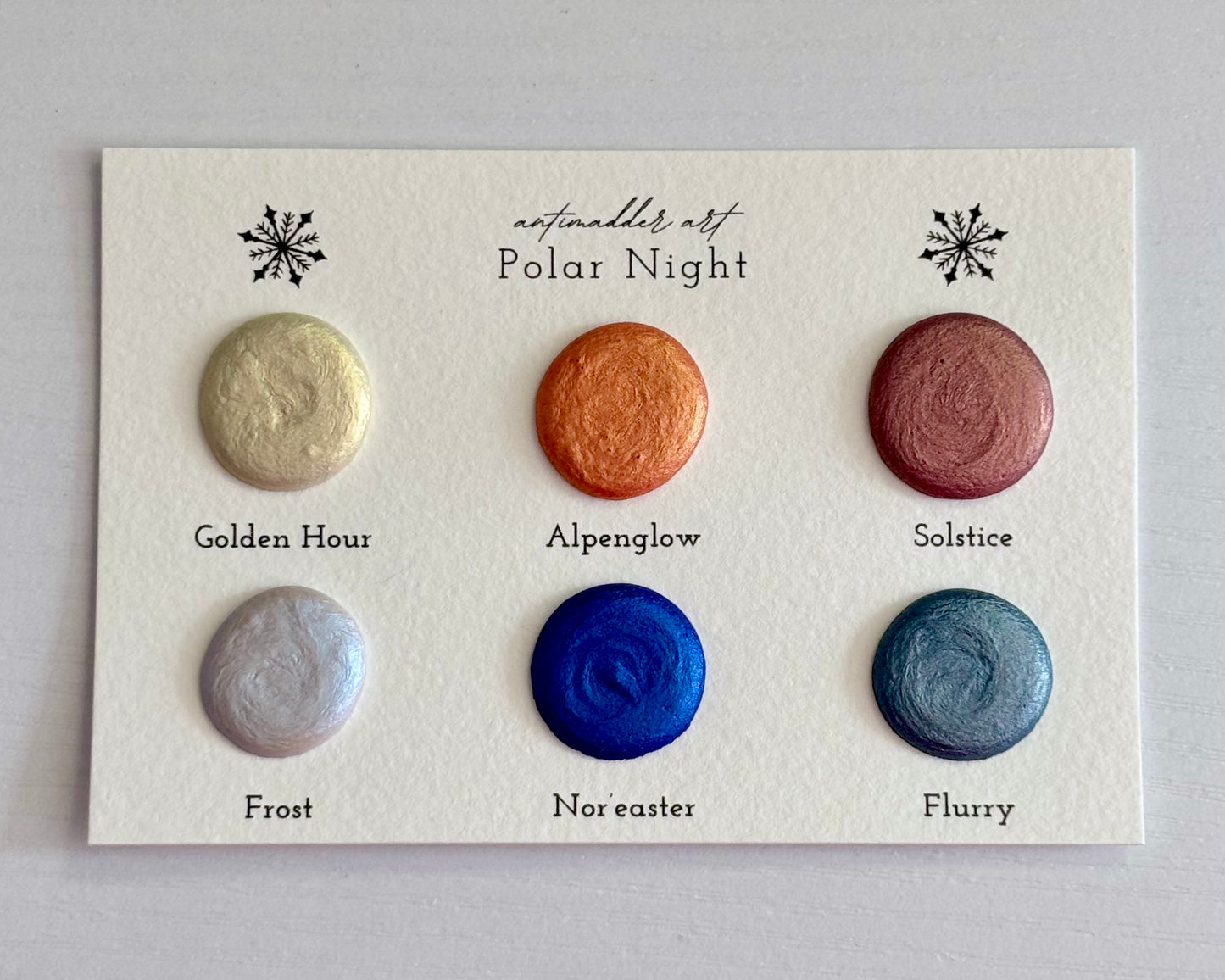 Polar Night - Dot Card