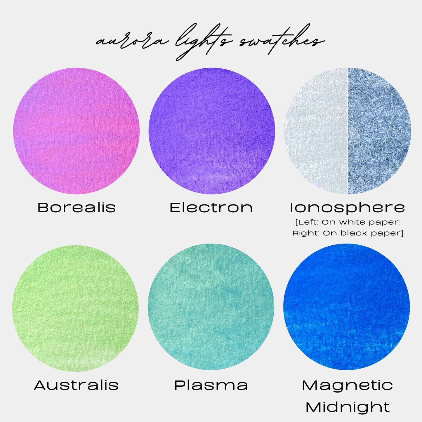 Aurora Lights Dot Card