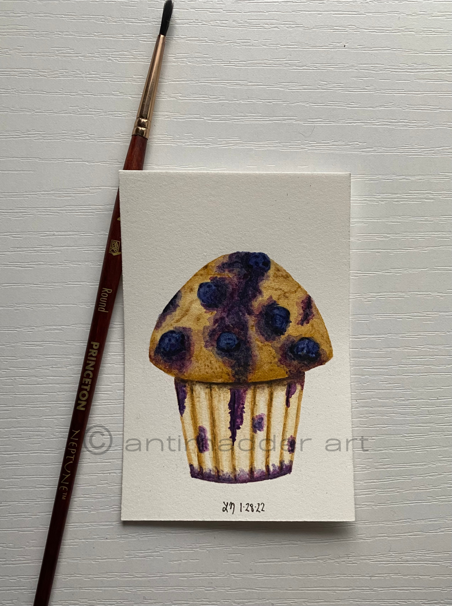 Blueberry Muffin Sticker