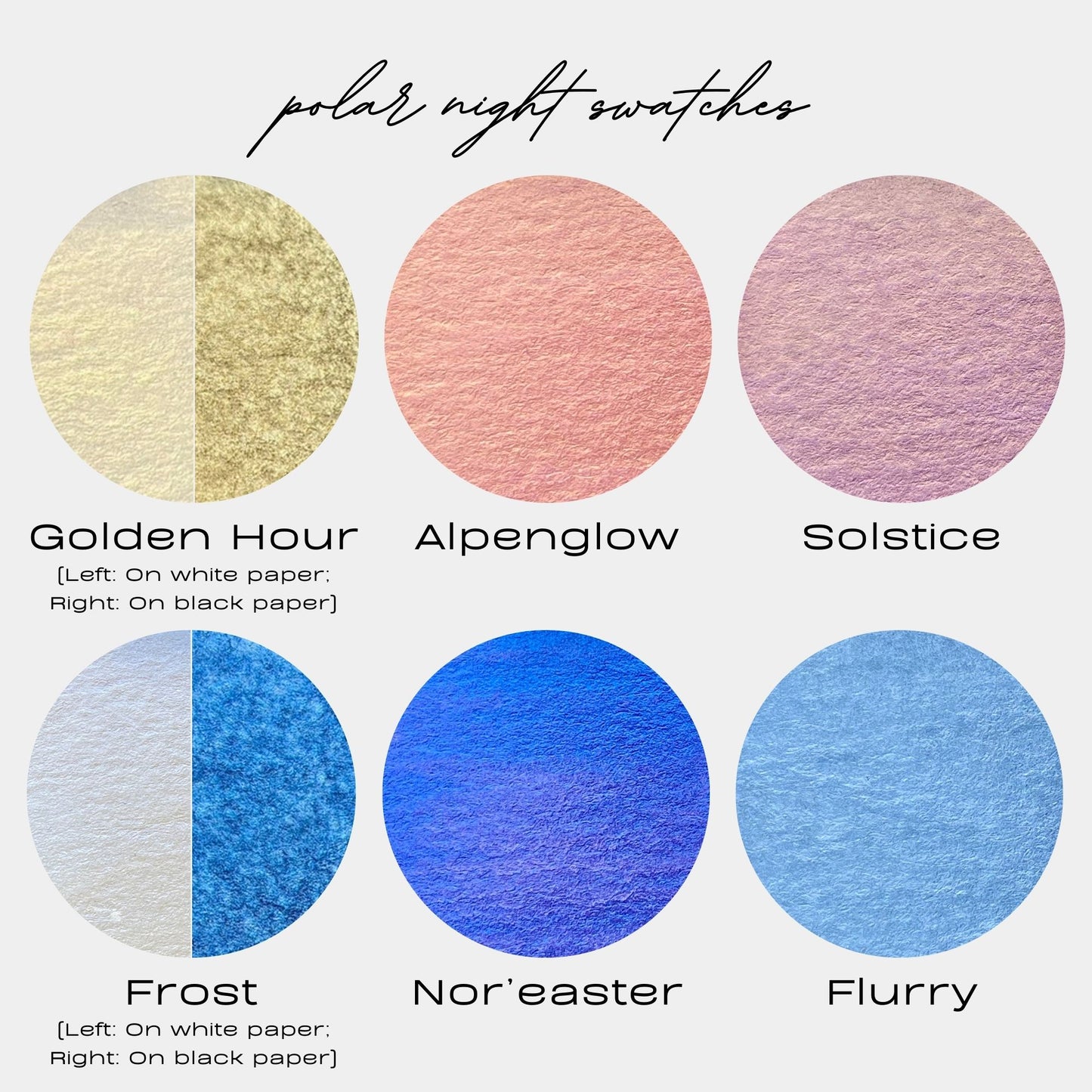 Polar Night Dot Card