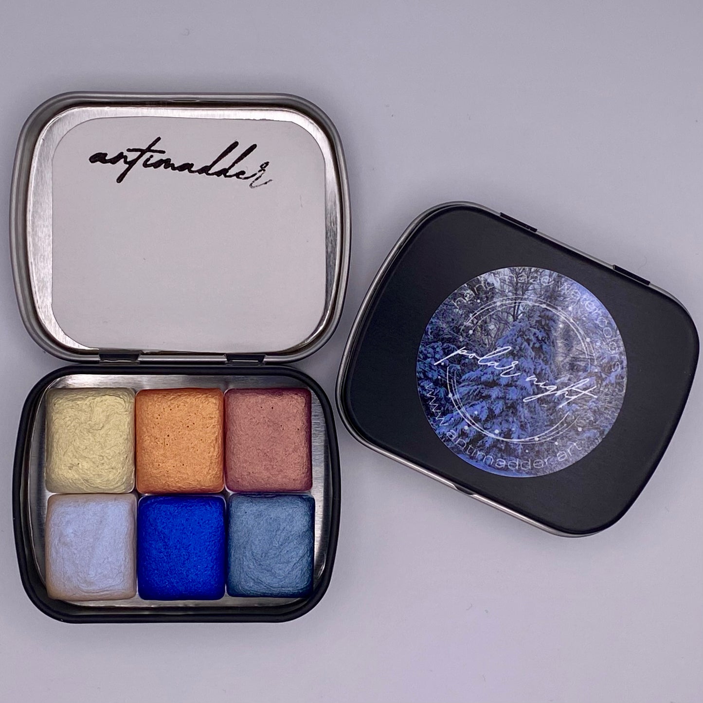 Polar Night - Set of 6 Watercolors