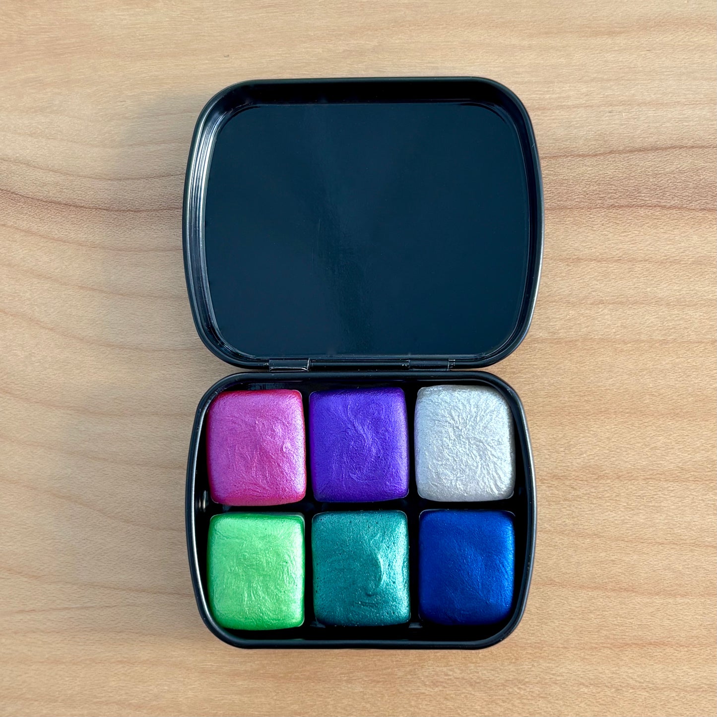Aurora Lights - Set of 6 Watercolors
