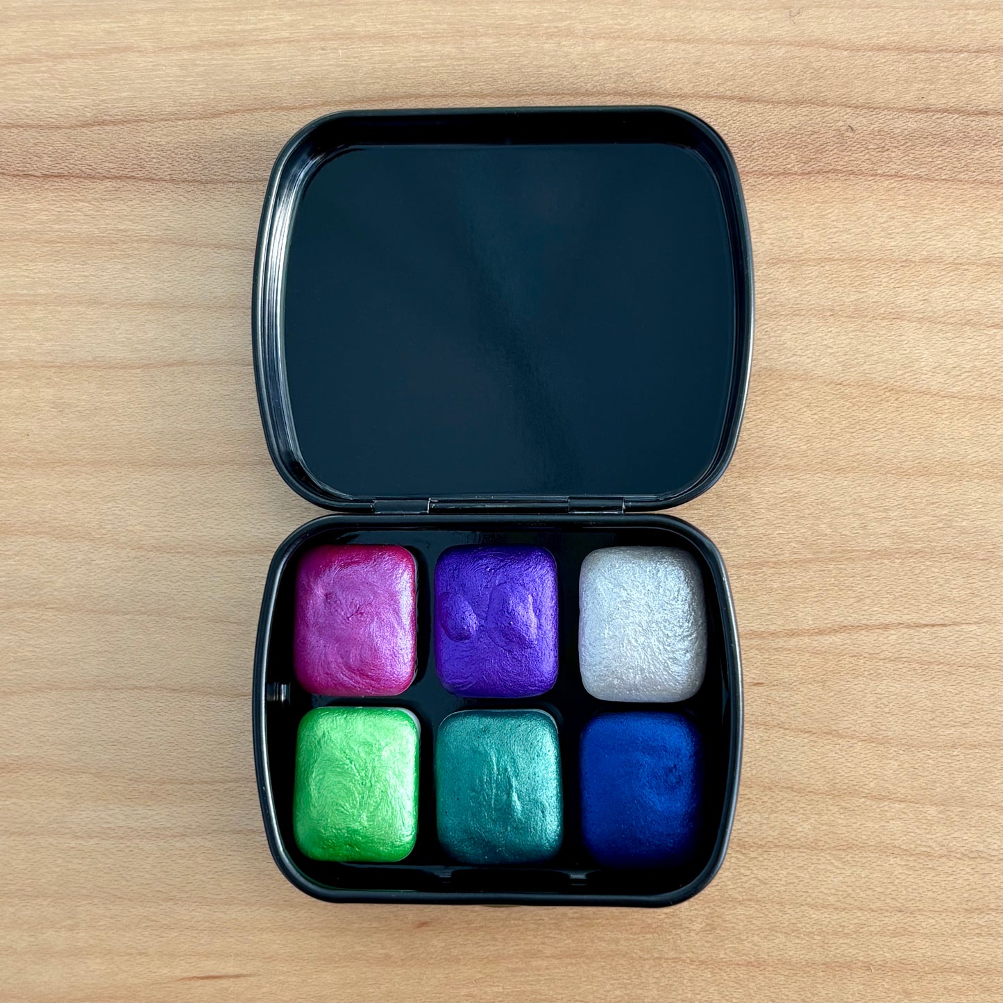 Aurora Lights - Set of 6 Watercolors