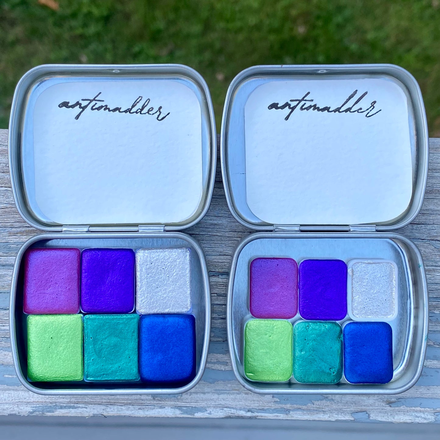 Aurora Lights - Set of 6 Watercolors