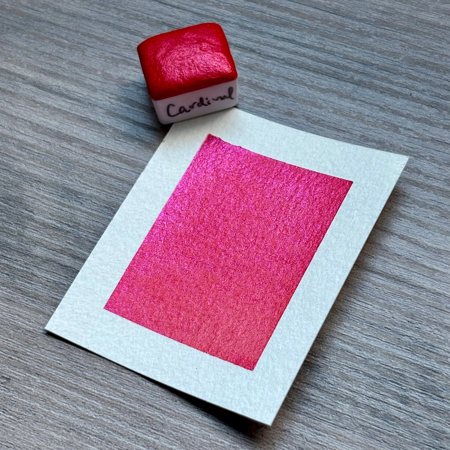 Cardinal - Mica Watercolor Paint