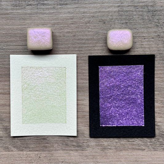 Grackle - Mica Watercolor Paint