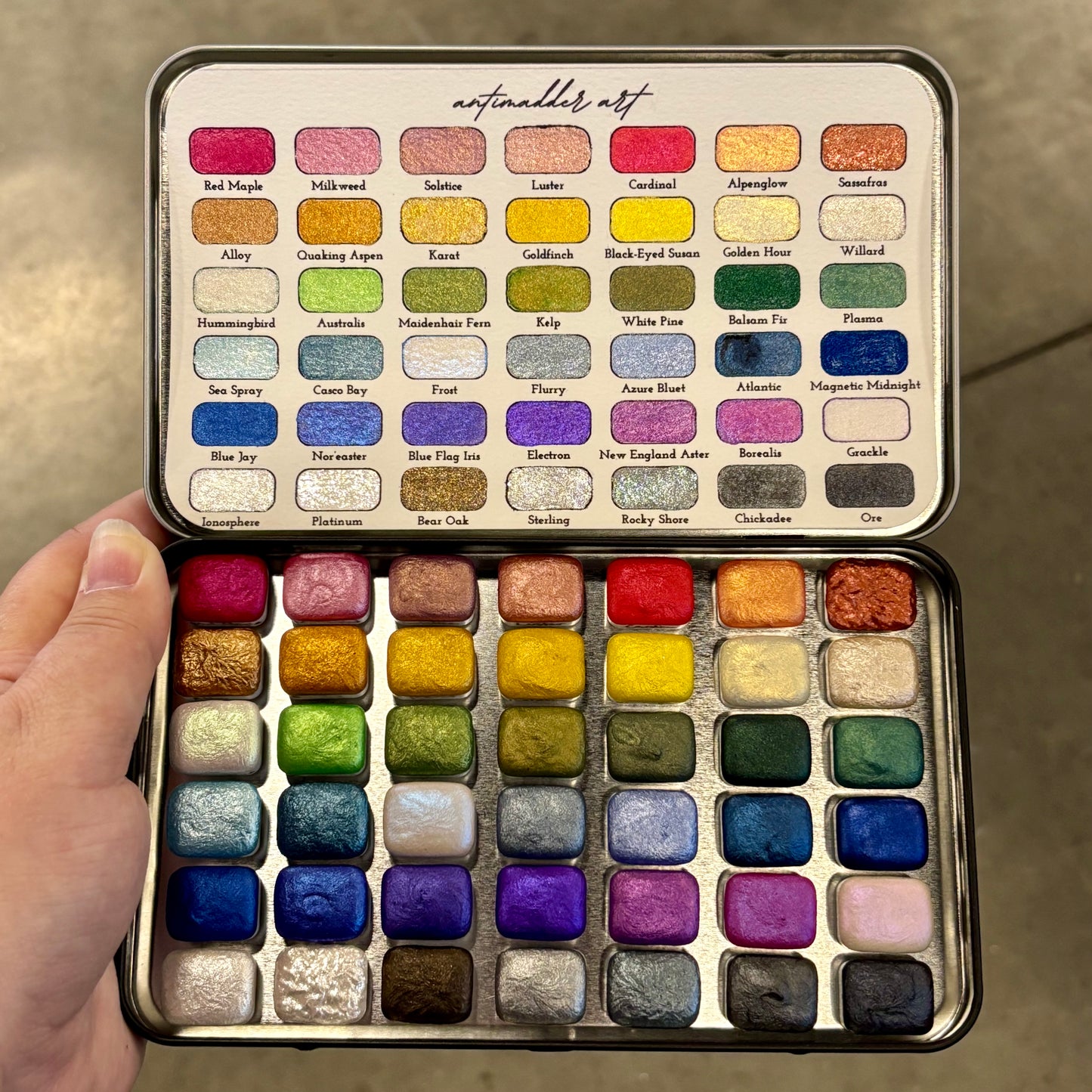 The Complete Set - 42 Quarter Pans