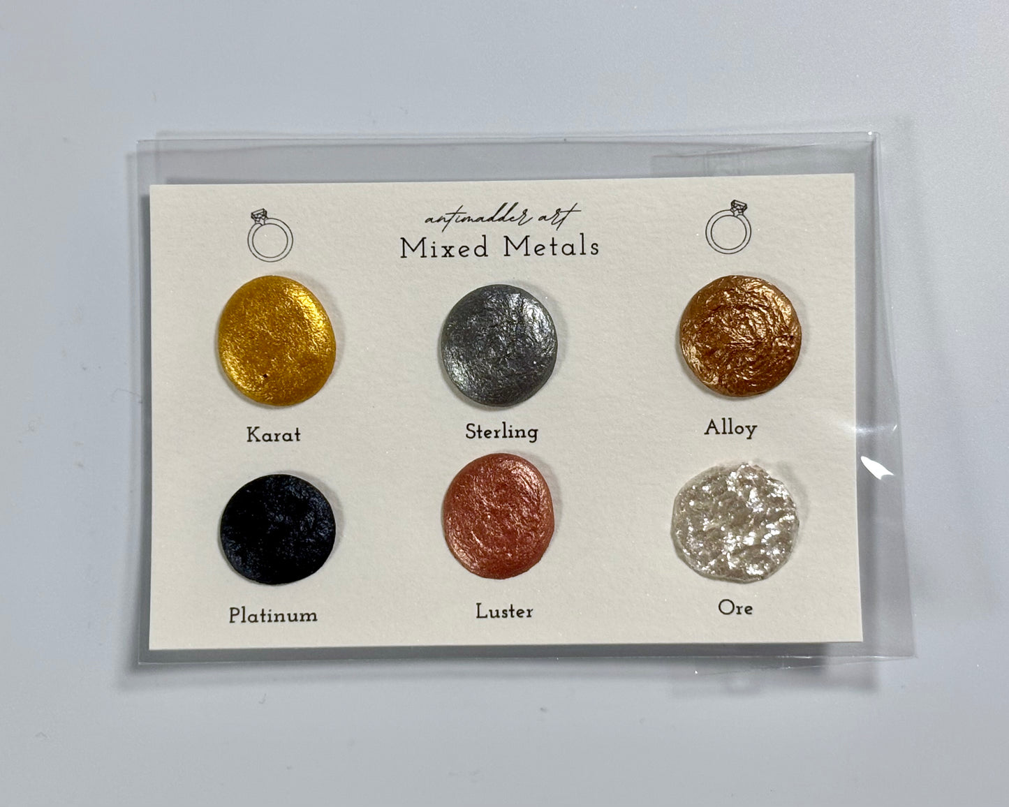 Seconds - Mixed Metals Dot Card