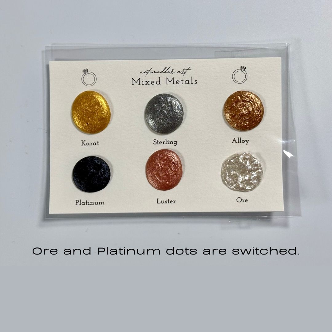 Seconds - Mixed Metals Dot Card