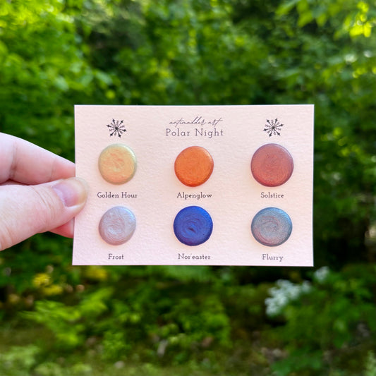 Polar Night - Dot Card