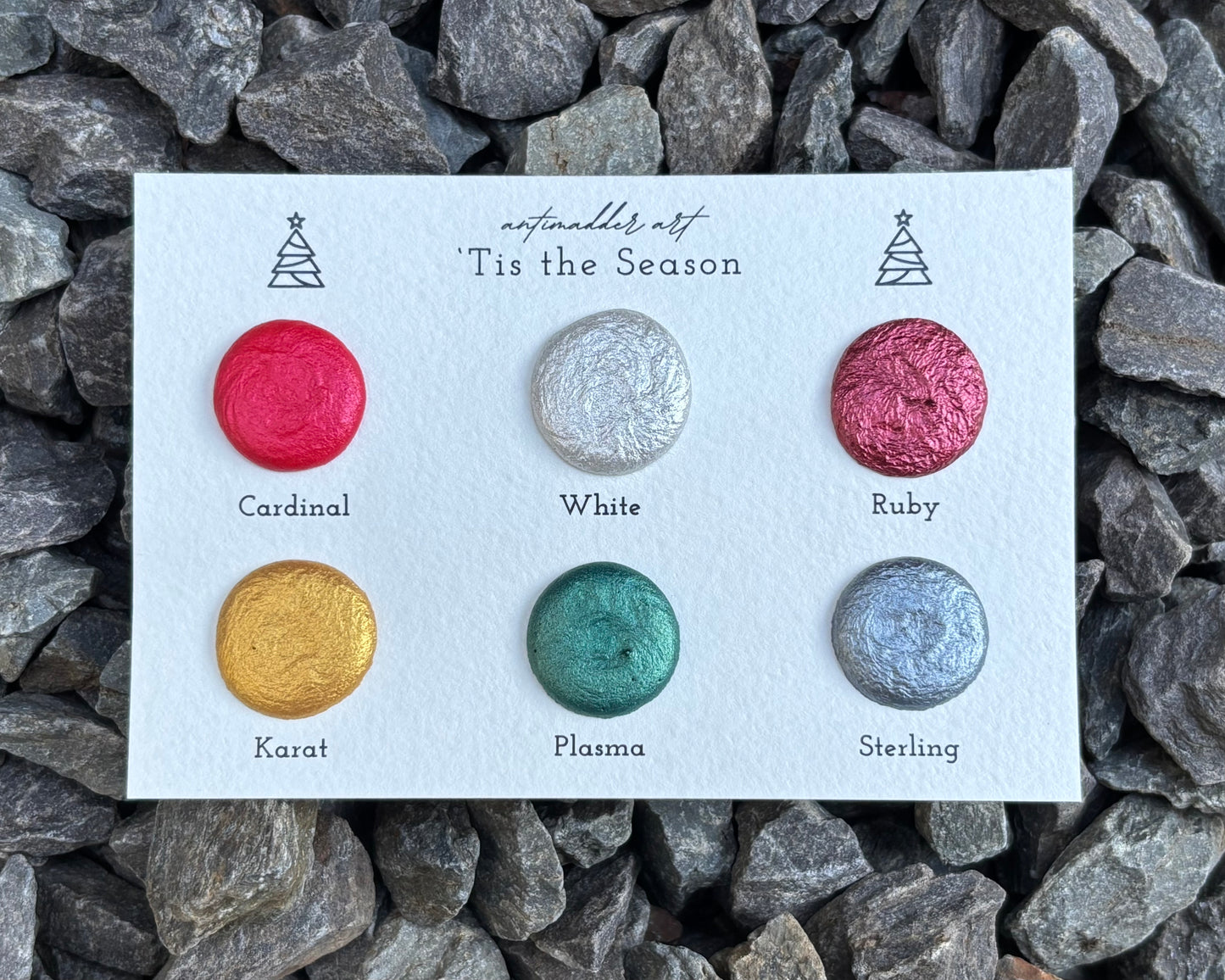 'Tis the Season Dot Card